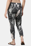 Enamor Viscose Loungewear Bottom - Black Abstract Tribe Aop — thumbnail 2
